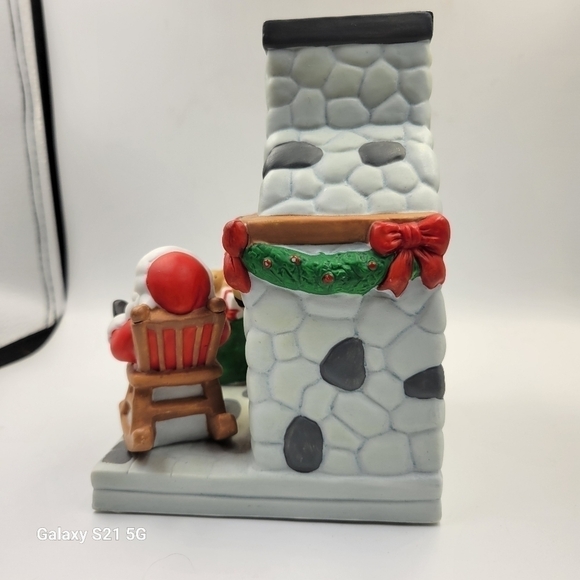 PartyLite Fireside Santa Candle Holder & Decoration - Picture 3 of 8